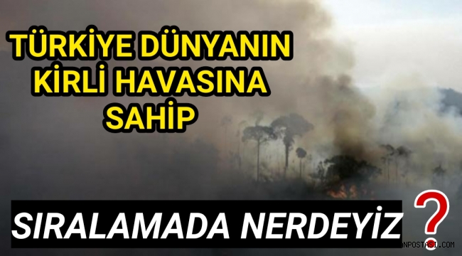 Dünyanın Enkirli Havasına Sahip Ülkelerin Arasında Kaçıncıyız?