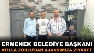 ERMENEK BELEDİYE BAŞKANI SN. ATİLLA ZORLU'DAN ZİYARET