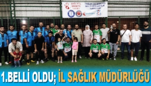 SAĞLIKTA ŞİDDETE HAYIR'DA 1. BELLİ OLDU