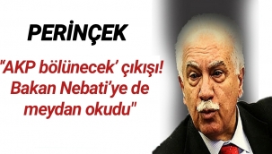 Perinçek'ten ‘AKP bölünecek’ çıkışı! Bakan Nebati’ye de meydan okudu