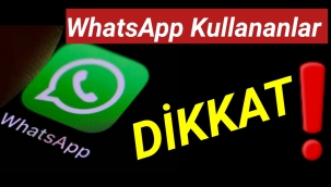 WhatsApp kullananlar dikkat! Üçüncü Şahıslar...