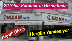 Hayır Sever Sevilen İş Adamı Ahmet Sonkur'un Yenilenen NİZAM Şubesi Hizmette