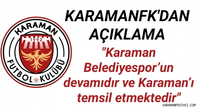 KARAMANFK KAMUOYU AÇIKLAMASI