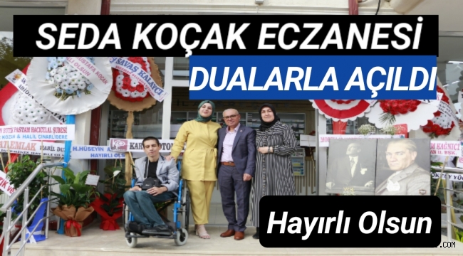 Muhtar Mevlüt Koçak Kızına Eczane Açtı