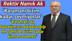 REKTÖR NAMIK AK'TAN TEPKİLERE CEVAP