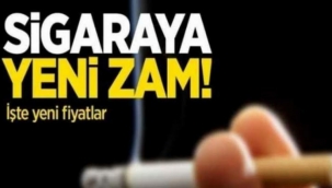 Sigaraya yeni zam! Yarından İtibaren Geçerli Olacak