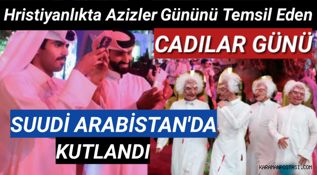 Suudi Arabistan'da Cadılar Bayramı kutlaması