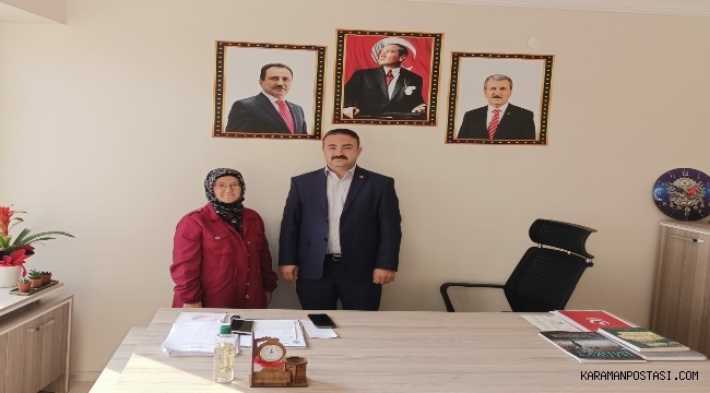 KISA SÜREDE BİNLERCE ÜYE YAPAN BBP KARAMAN İL BAŞKANI SOYFİDAN'A YOĞUN İLGİ