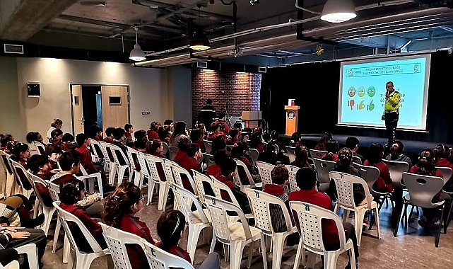 620 öğrenci trafik konusunda bilinçlendirildi