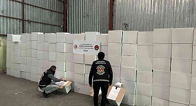 Adana'da makaron operasyonu