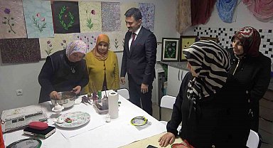 Aile destek merkezleri kadınların gelir kapısı oldu: Mesleki eğitim alıp, ekonomik kazanç sağlıyorlar