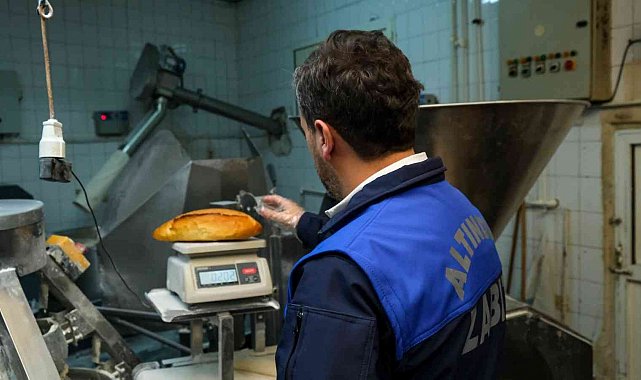 Altındağ zabıtasından fırın denetimi
