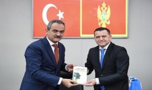 Bakan Özer, Karadağ Eğitim Bakanı Vojinovic ile görüştü