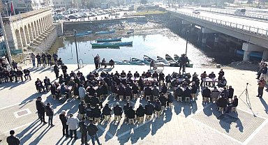Balıkçılar Beyşehir Gölü kıyısında kar ve yağmur için dua etti