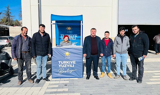 Başkan Alp 'Türkiye Yüzyılı Başlıyor' standının açılışını gerçekleştirdi