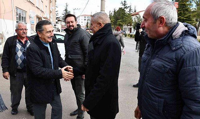 Başkan Ataç Beylikova'da vatandaşlarla buluştu