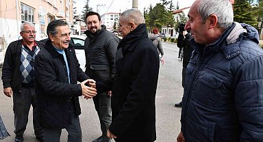 Başkan Ataç Beylikova'da vatandaşlarla buluştu