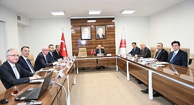 Başkan Büyükkılıç'tan TBB Encümen Üyeleri ile istişare toplantısı