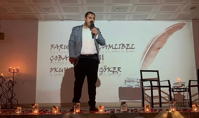 Başkan Hakanoğlu okuduğu şiirle mest etti