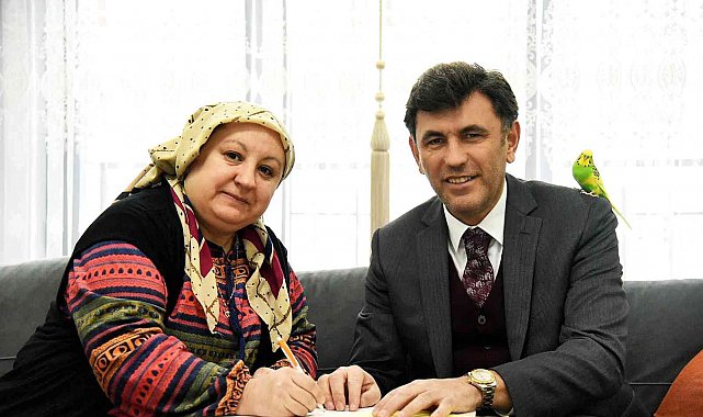 Başkan Zihni Çalışkan hane ziyaretlerini sürdürüyor