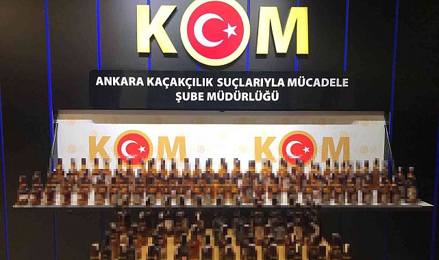 Başkent'te yeni yıl öncesi sahte içki operasyonu: 7 gözaltı