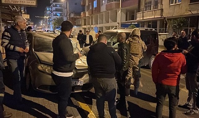 Belediyenin kepçesini çalıp, 3 araca çarpan şüpheli tutuklandı