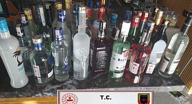 Belgesi olmadan alkol satışı yapan işletmelere operasyon