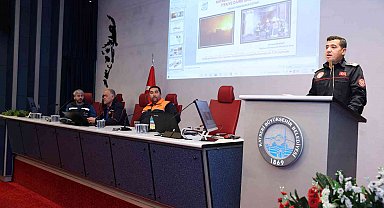 Büyükşehir İtfaiyesi'nden personele hizmet içi eğitim
