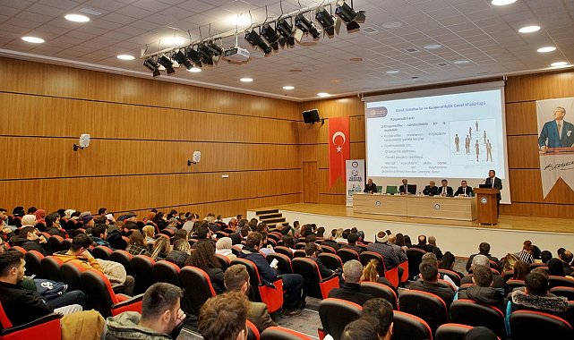 ÇAKÜ'de kooperatifçilik ele alındı