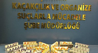 Çankırı'da çok sayıda kaçak sigara ve makaron ele geçirildi