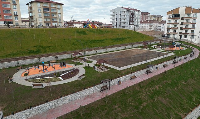 Cevher Dudayev Mahallesi'ne yeni park