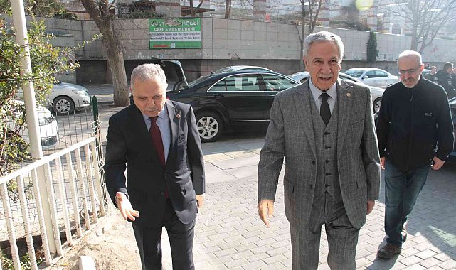 Çiçek ve Arınç'tan İhlas Medya Ankara Grubu Temsilcisi Kahraman'a ziyaret