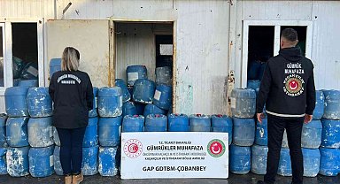 Çobanbey Gümrük Kapısı'nda 53,2 ton sülfürik asit ele geçirildi