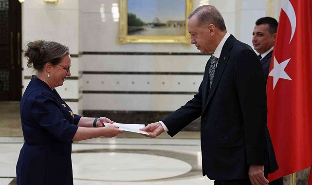 Cumhurbaşkanı Erdoğan, İsrail Büyükelçisi Irit Lillian'ı kabul etti
