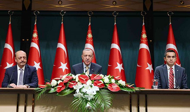 Cumhurbaşkanı Erdoğan yeni asgari ücreti açıkladı