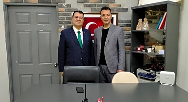 DEMOKRAT PARTİSİ KARAMAN İL BAŞKANI EMİR MUSA BEYDİLİ YELLOW BÜLTEN VE KARAMAN POSTASI'NI ZİYARETTE BULUNDU