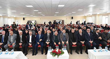 Develi'de Plaka Teslim Töreni Gerçekleştirildi