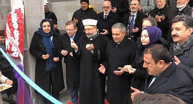 Diyanet İşleri Başkanı Erbaş: "Bu cami irfan merkezi olacak"