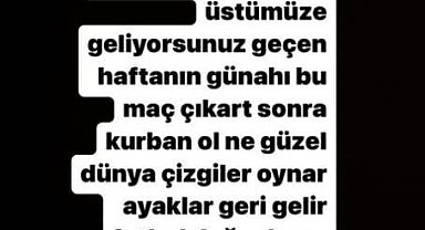 Emrah Başsan'dan hakem paylaşımı