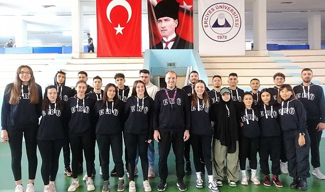 Erciyes Üniversitesi'nde hedef çifte şampiyonluk