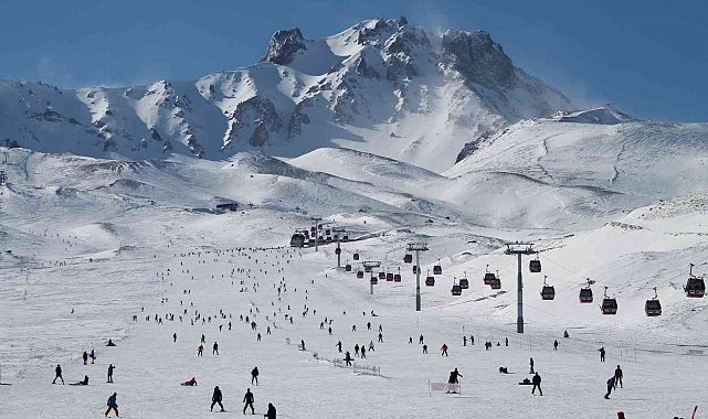 Erciyes'te hem Dünya Şampiyonası hem de Kış Festivali