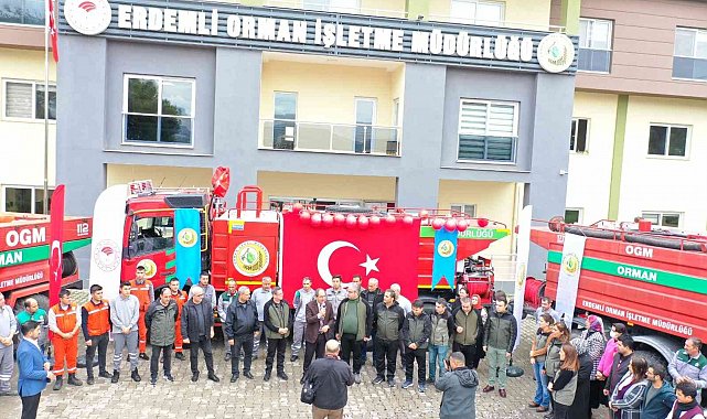 Erdemli Orman İşletme Müdürlüğüne araç desteği