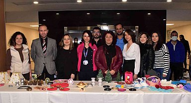 ESOGÜ Hastanesi'nde Uğraş Tedavisi El Sanatları Sergisi Açıldı