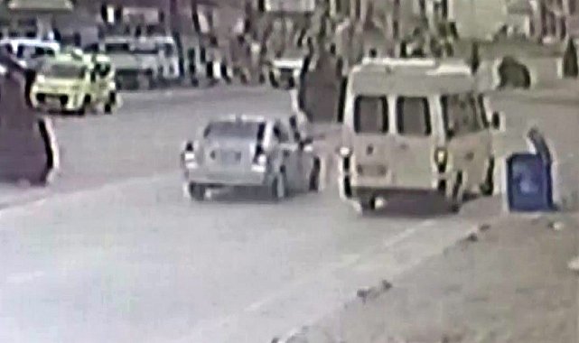 Feci kaza güvenlik kameralarına böyle yansıdı