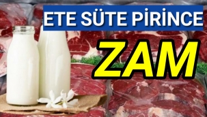 Fiyatlar arttıkça artıyor! Et ve süt ürünlerine zam