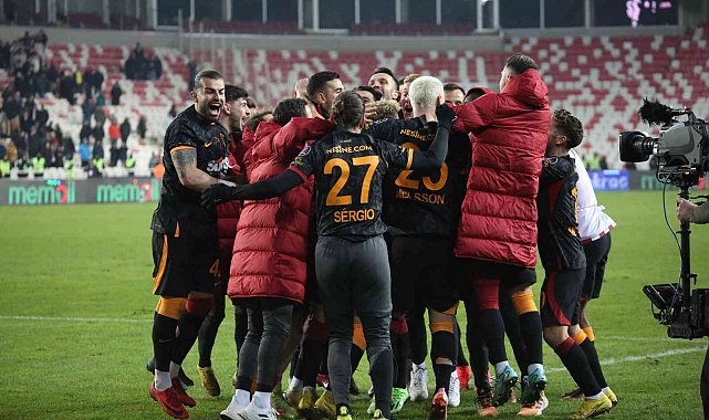 Galatasaray'dan maç sonu büyük sevinç