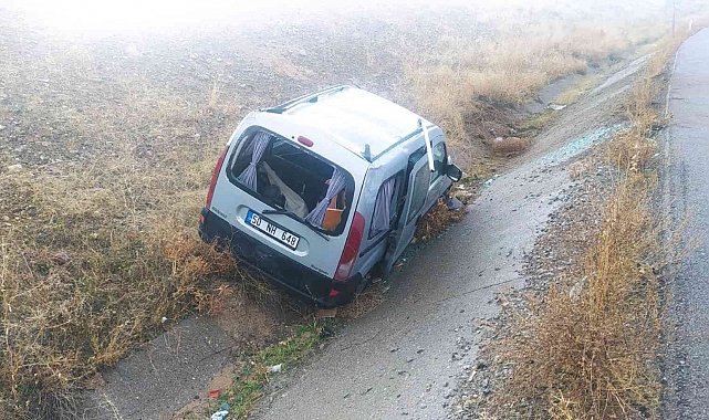 Gemerek'te aynı yerde 15 dakika arayla iki kaza