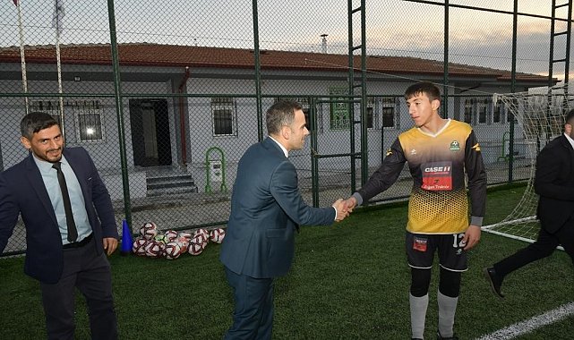 Gençlik ve Spor İl Müdürü Ercan Beylikova'da incelemelerde bulundu