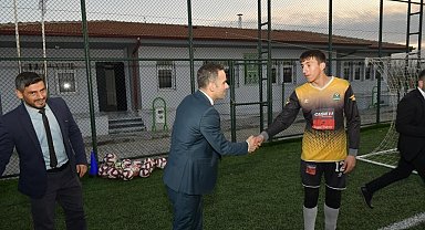 Gençlik ve Spor İl Müdürü Ercan Beylikova'da incelemelerde bulundu