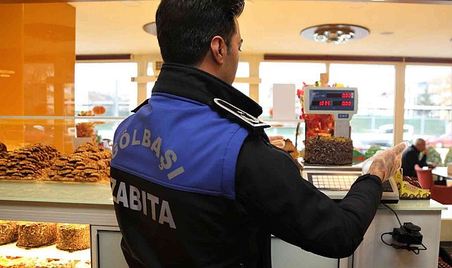 Gölbaşı'nda yıl başı denetimi